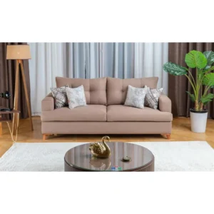 Beech wood sofa 85 x 160 cm