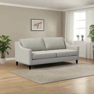 Natural beech wood sofa, 80 x 170 cm - multiple colors