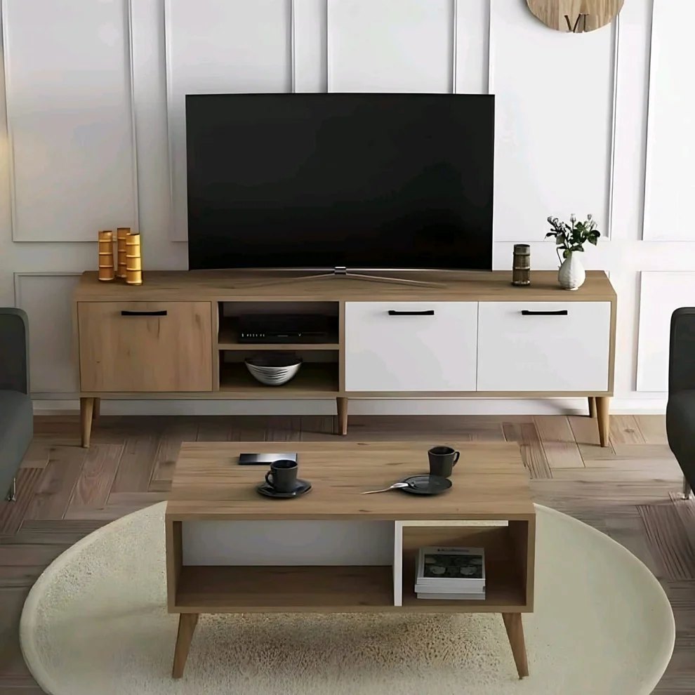 TV table set with coffee table TV table set with coffee table